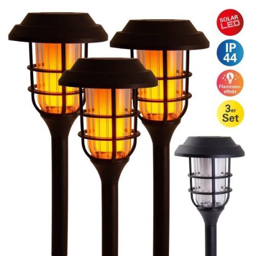 LED decoratie-lamp solar 5264303 aardspies 3/set