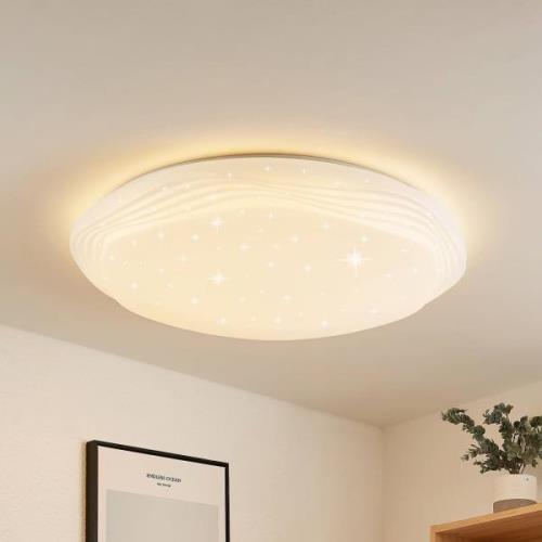 Lindby Cilara LED plafondlamp, CCT, dimbaar