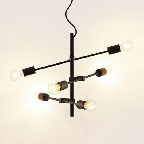 Lindby Estar hanglamp, 6-lamps