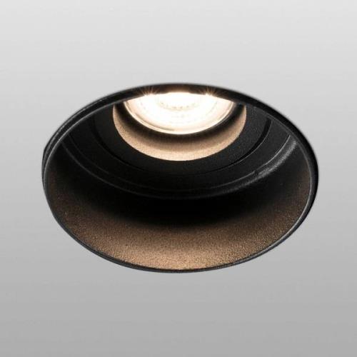 Inbouwspot Hyde 1-lamp rond gezwenkt zwart