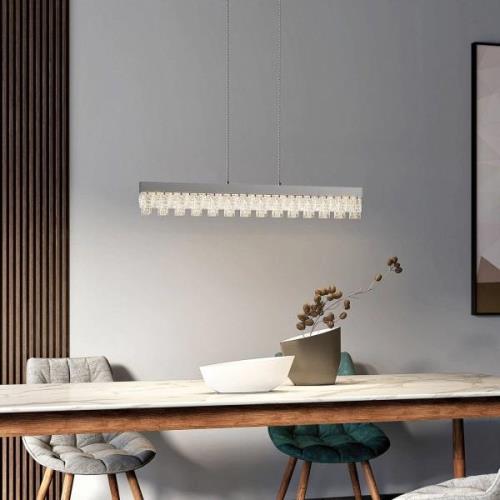 Lucande Bayano LED hanglamp met kristallen