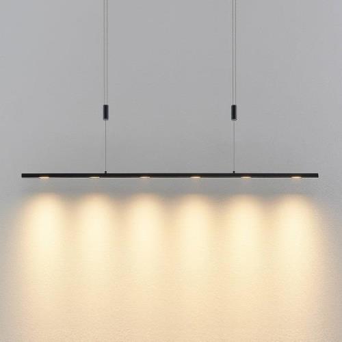 Lucande Stakato LED hanglamp 6-lamps 120 cm lang