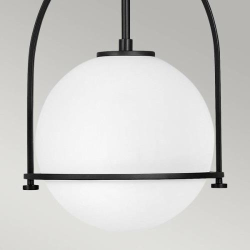 Hanglamp Thea, 1-lamp, zwart