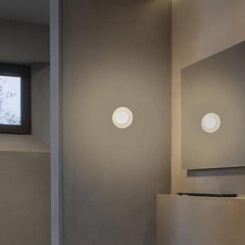 Karman Agua LED wandlamp, IP44, glas frosted