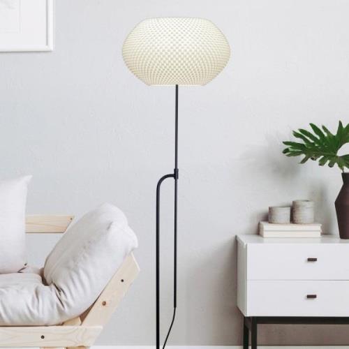 Casablanca Atamo vloerlamp met 3D-druk-kap