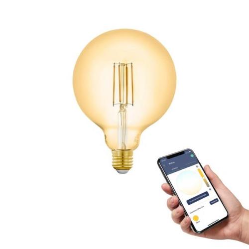 EGLO connect-z E27 G125 Globe 6W 650 Lumen 2200K