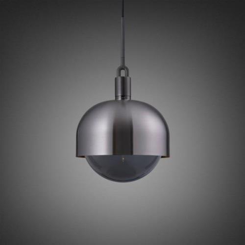 Buster + Punch Gevorkte Gunmetal/Smoked Glass Ø 34cm