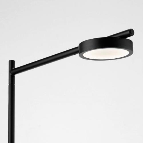 GRUPA Igram vloerlamp staal en glas rood