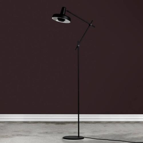 GRUPA Arigato vloerlamp, driedelige arm, zwart