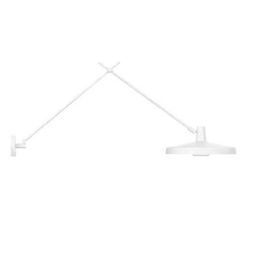 GRUPA Arigato wandlamp 1-lamp 140cm Ø45cm wit