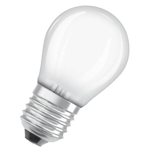 OSRAM LED druppellamp E27 4,8W 827 dimbaar