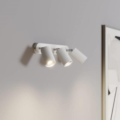 Wandspot Eye Spot 3-lamps, wit