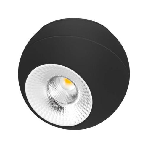 EVN Balota LED plafondspot, zwart