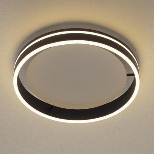 Paul Neuhaus Q-VITO LED plafondlamp 40cm antraciet