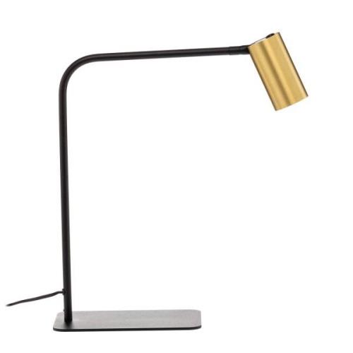 Bureaulamp Mono zwart/messing