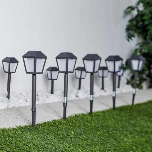 Lindby Pitano decoratie-LED lamp solar in 10/set