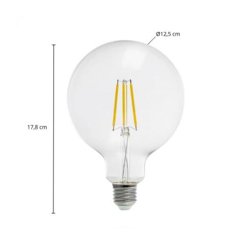 Arcchio LED bollamp G125 E27 3,8W 3000K 806lm