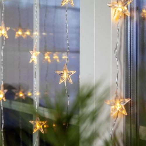 LED lichtgordijn Star Curtain, 30-lamps