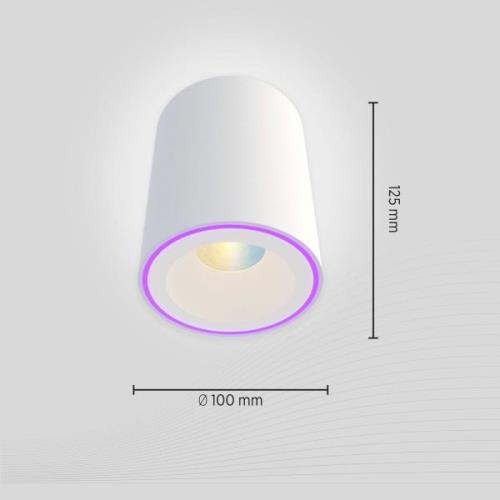 Calex Smart Halo Spot LED plafondspot, wit