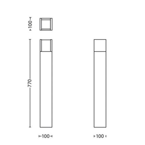 Philips Arbour LED tuinpadverlichting A-label