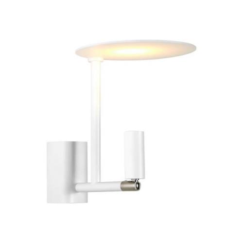 LED wandlamp Kelly spot uit te lijnen wit/nikkel