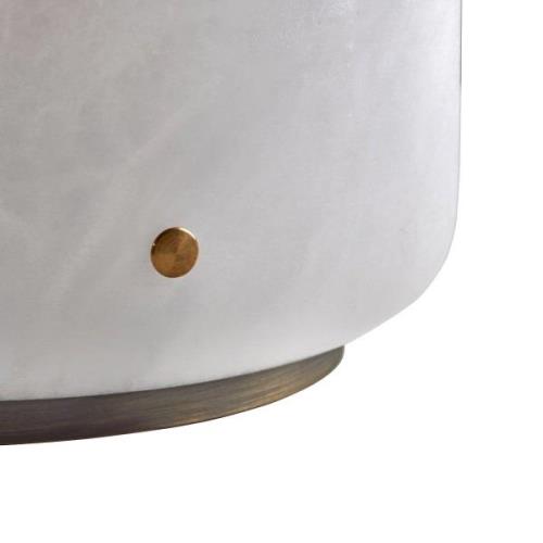 Capsule LED tafellamp in Alabast Hoogte 30,2cm