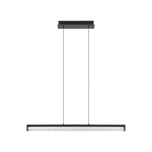LED hanglamp Cardito Tunable white 100cm zwart