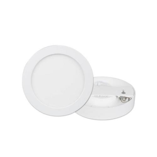 Prios LED plafondlamp Edwina, wit, 22,6cm, 10st, dimbaar