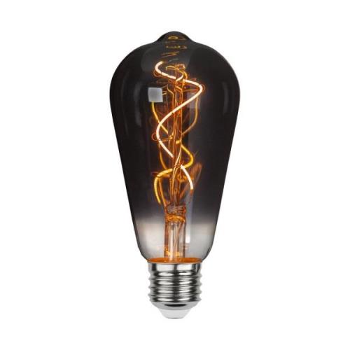 LED filament lamp ST64 E27 3W 1800K rookglas