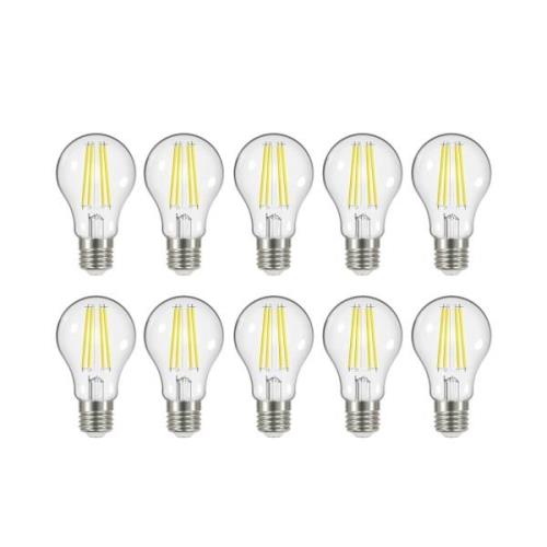 LED filament lamp E27 5W 1060 Lumen 10 per set