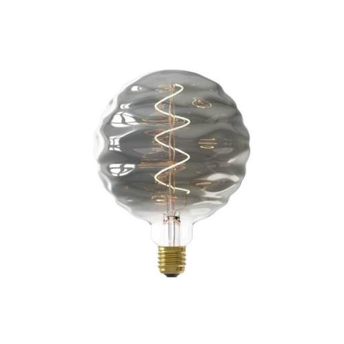 Calex Bilbao LED lamp E27 4W dim 1.800 K titaan