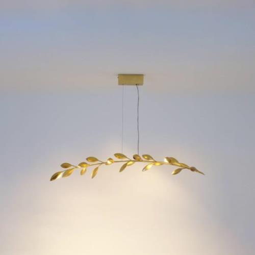 Hanglamp Riso, 11-lamps, goud