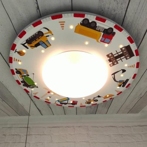 Plafondlamp Baustelle met LED sterrenhemel