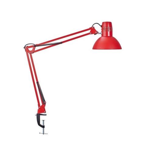 MAULstudy klemlamp, rood