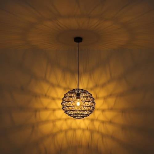 Hanglamp Senni, zwart, Ø 29 cm