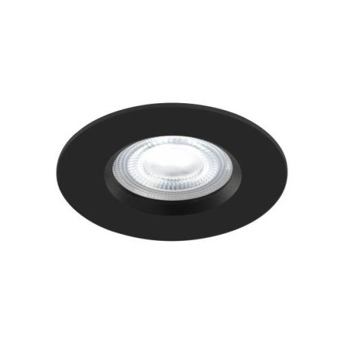 LED inbouwlamp Don Smart, 3 per-set, zwart