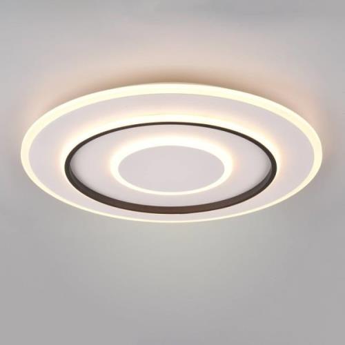 LED plafondlamp Jora rond afstandsbediening, Ø 60 cm