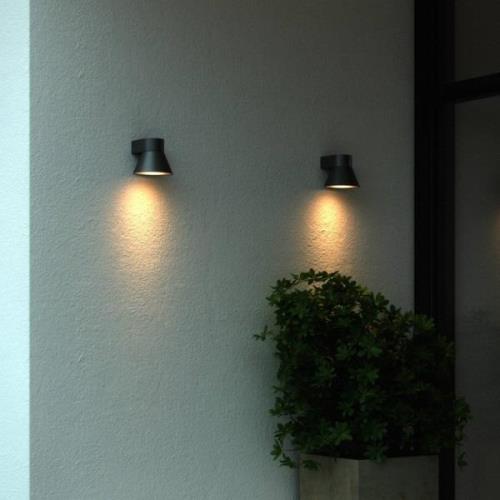 Buitenwandlamp Kyklop Cone IP54, zwart