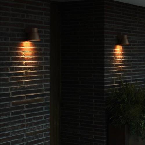 Buitenwandlamp Kyklop Cone IP54, roest