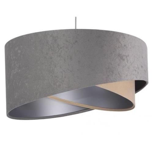 Vivien hanglamp driekleur grijs/beige/zilver