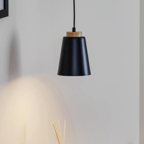 Hanglamp Bolero 1, 1-lamp, zwart