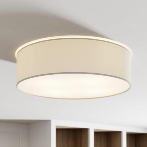 Plafondlamp Cassy met opening, wit, Ø 48 cm