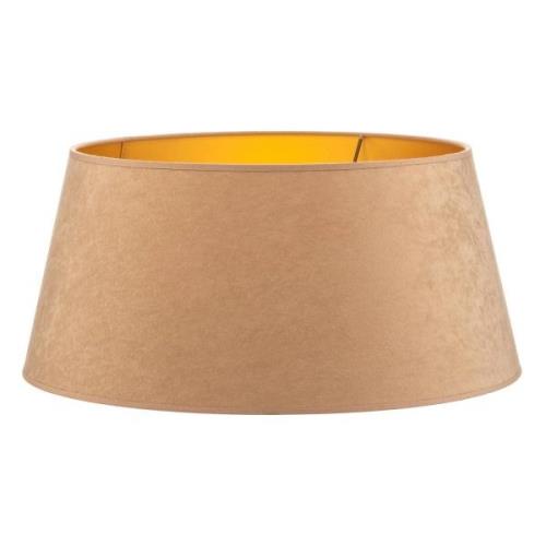 Kap Cone hoogte 25,5 cm, beige/goud