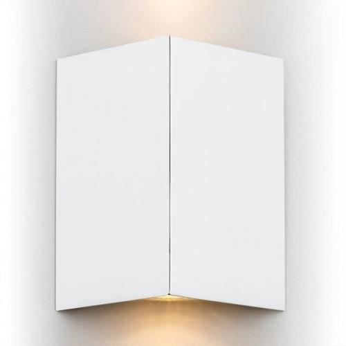 Wandlamp Smaga up/down van staal, chroom