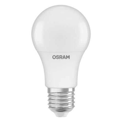 OSRAM LED lamp, E27, 4,9 W, opaal, daglichtsensor