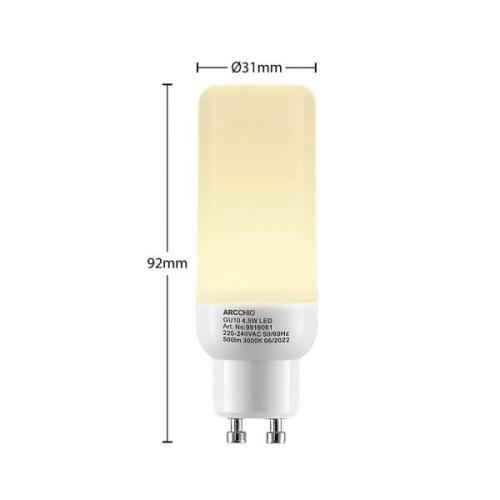 Arcchio LED lamp in buisvorm GU10 4.5W 3.000K