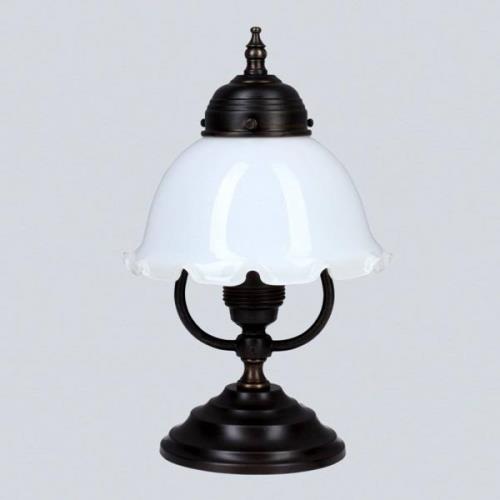 Antiek-rustieke tafellamp Karl
