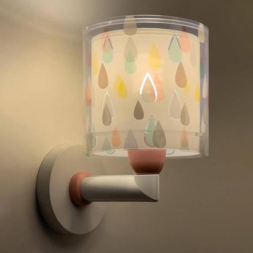 Wandlamp Color Rain van Dalber met snoer en stekker