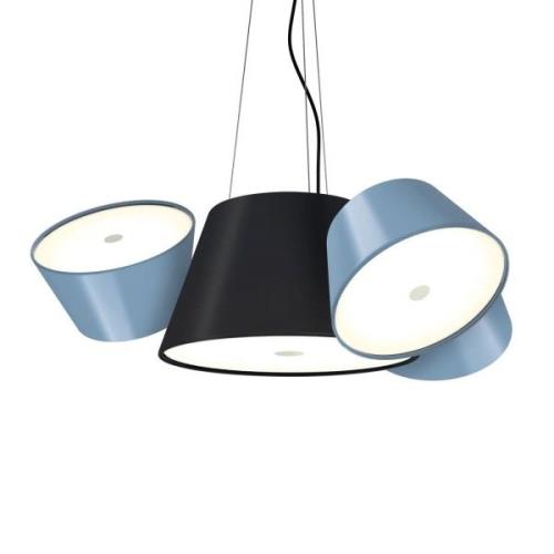 MARSET Tam Tam Mini hanglamp zwart/blauw