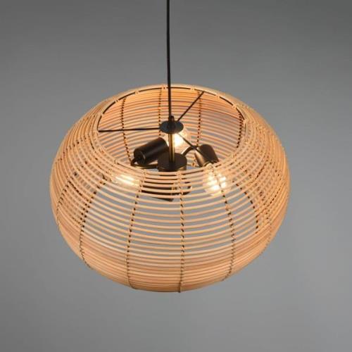 Inga hanglamp met rotan kap Ø 50 cm